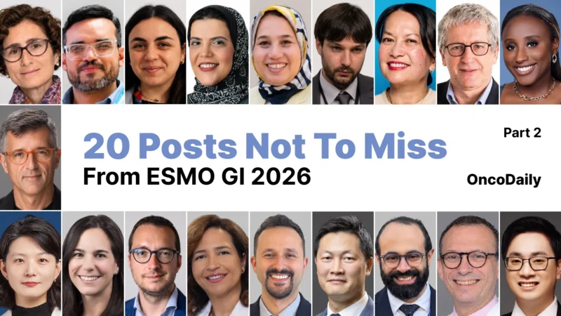 20 Posts Not To Miss From ESMO GI 2026, Part 2