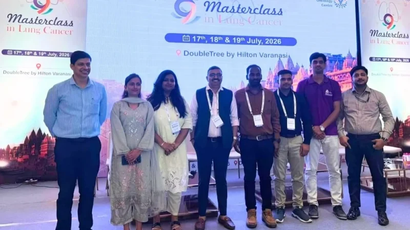 Lung Connect India Foundation Represented at the 9th Master Class in Lung Cancer Held in Varanasi