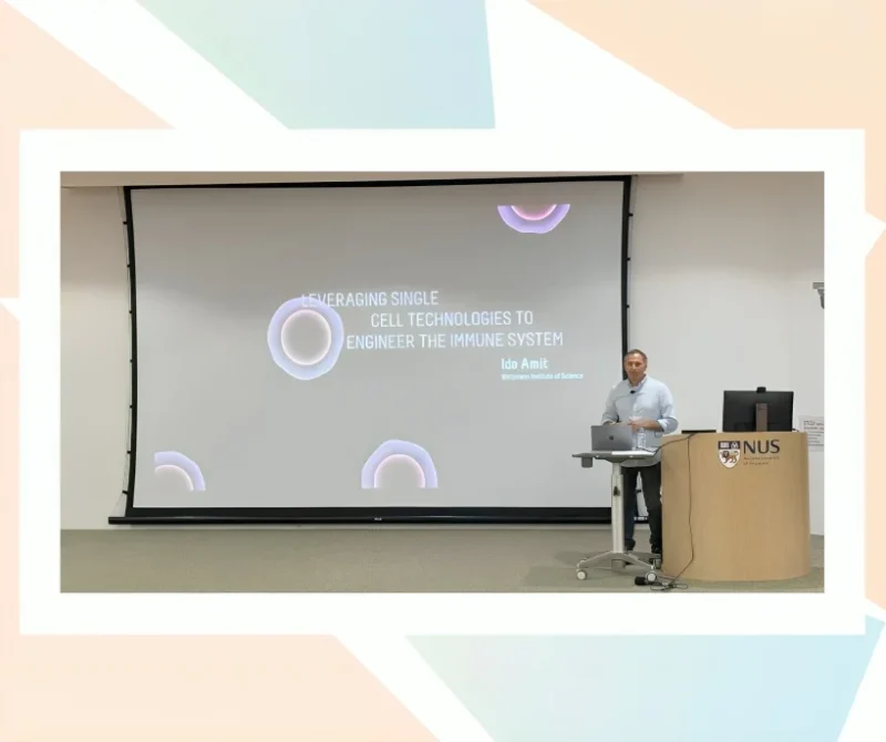 Wee Joo Chng: CSI Singapore Hosts Ido Amit for Lecture on Single-Cell Technologies 2 Wee Joo Chng