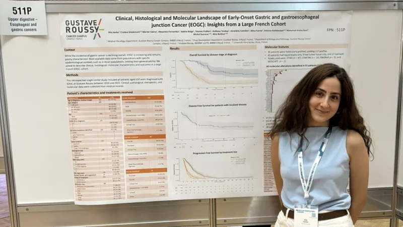 Alia Harba: Clinical and Molecular Profile of Early Onset Gastric and GEJ Cancer in a French Cohort
