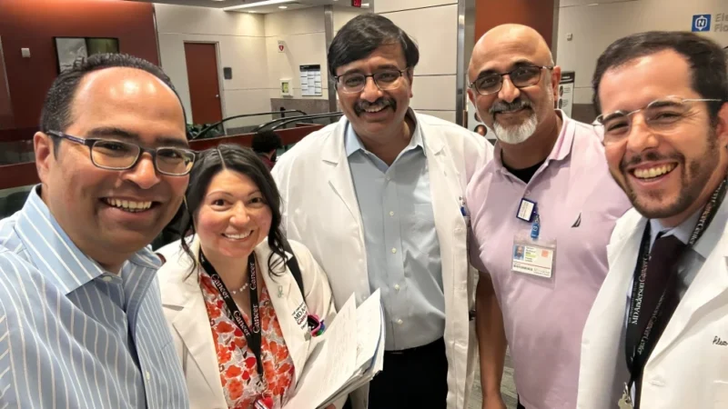 Naveen Pemmaraju: Outstanding Leukemia Team Strengthens Collaboration