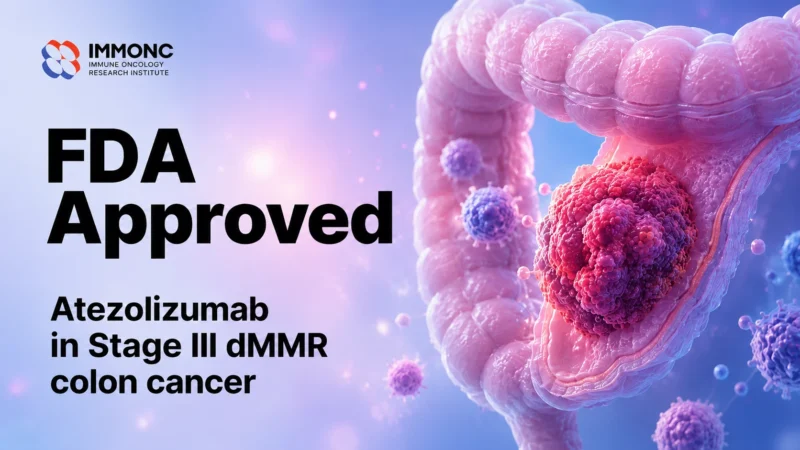 Immunotherapy Moves Into the Curative Setting for Stage III dMMR Colon Cancer – IMMONC