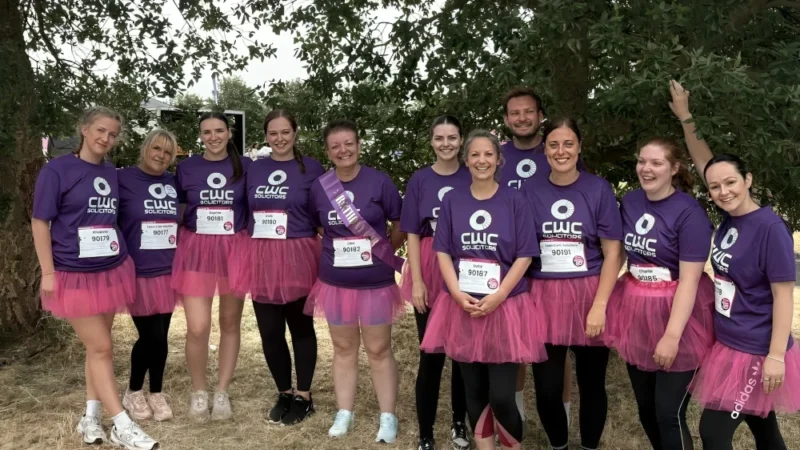 Heather McKenzie: CWC Solicitors Team Takes on the Muddy Run 5K for CRUK Race for Life