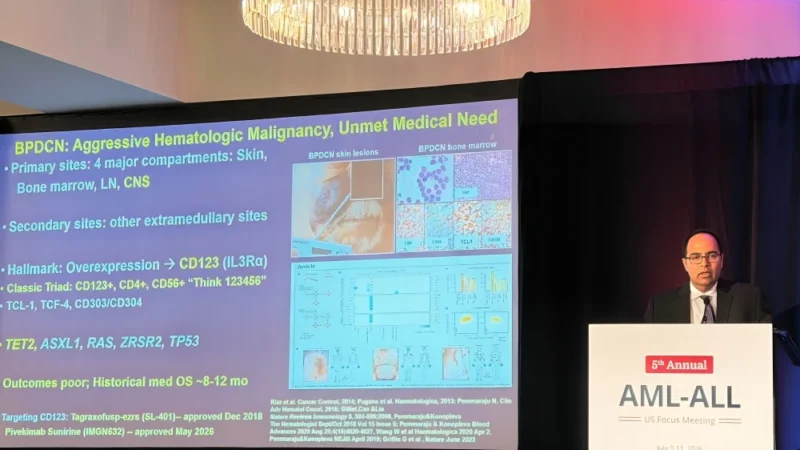 Naveen Pemmaraju: New Clinical Updates Highlight the Rapidly Evolving Landscape of BPDCN