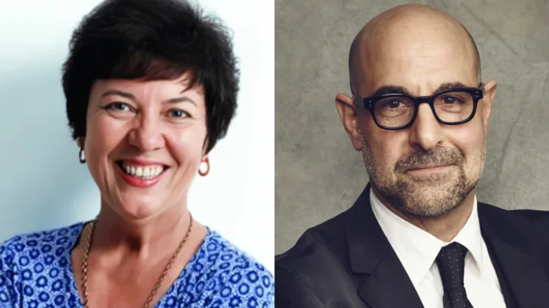 Julie McCrossin Shares Stanley Tucci’s Throat Cancer Journey