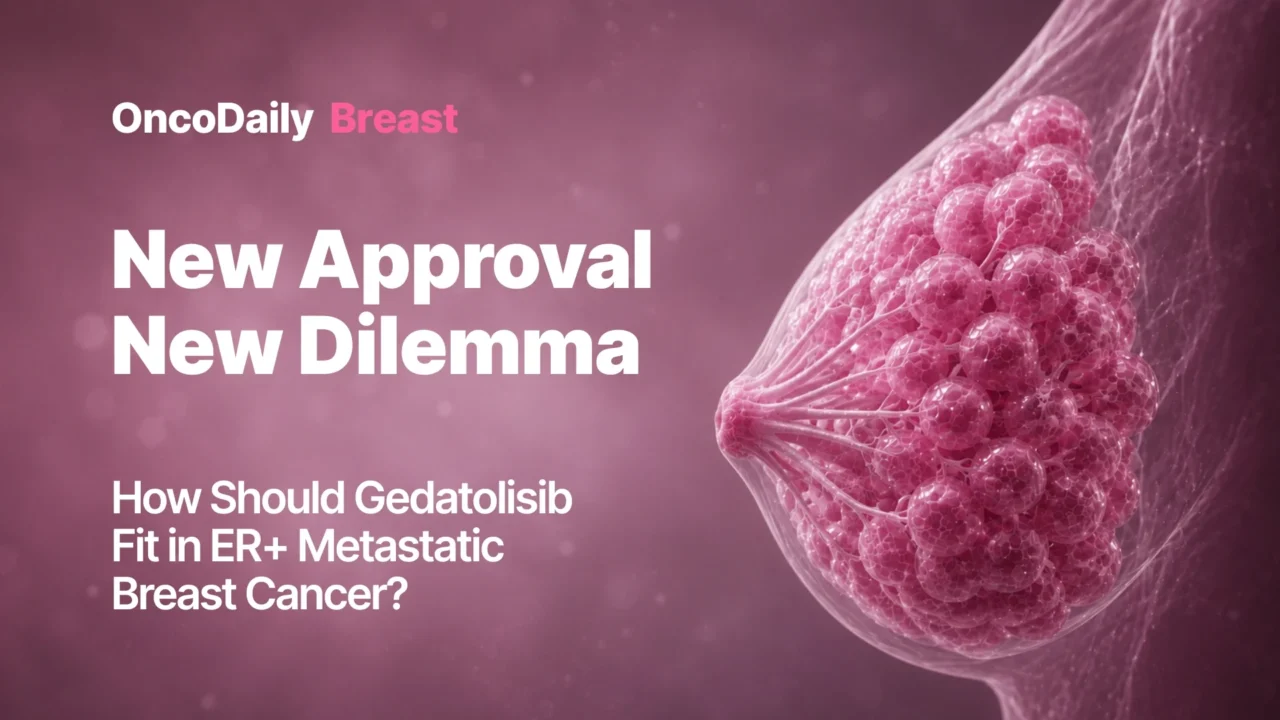 Gedatolisib Enters ER+ Breast Cancer Care, But the Real Question Is How to Use It