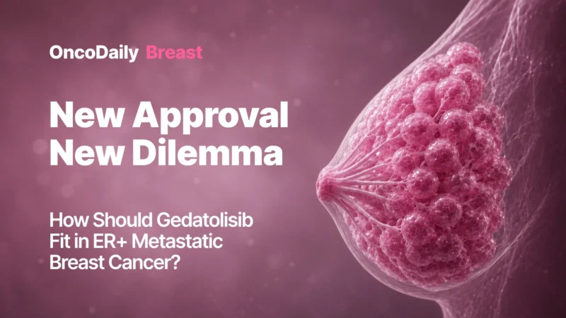 Gedatolisib Enters ER+ Breast Cancer Care, But the Real Question Is How to Use It
