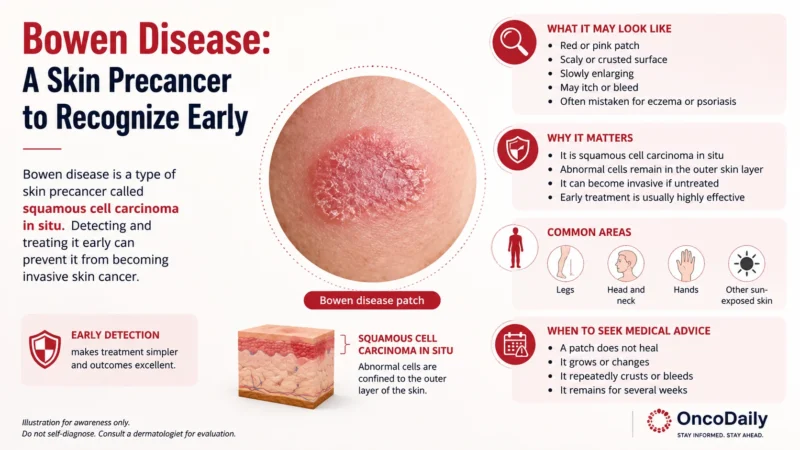 Bowen Disease: Essential Facts About Skin Precancer Symptoms, Causes, Diagnosis, and Treatment