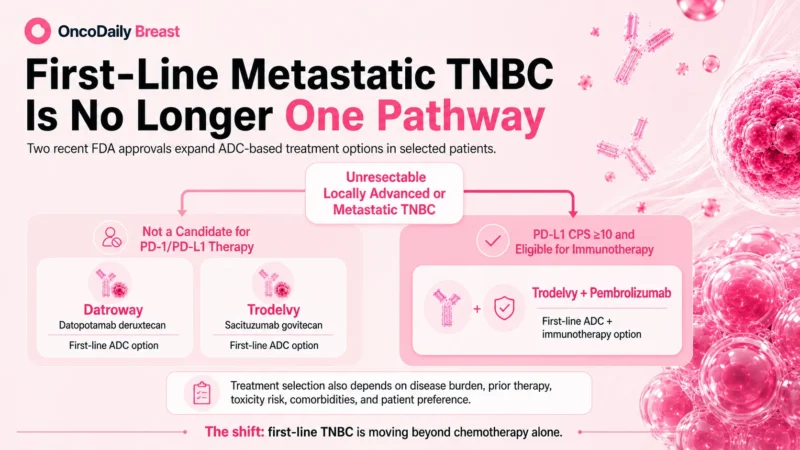 FDA Approvals for Metastatic TNBC: 2 New Options Explained 2 Metastatic TNBC