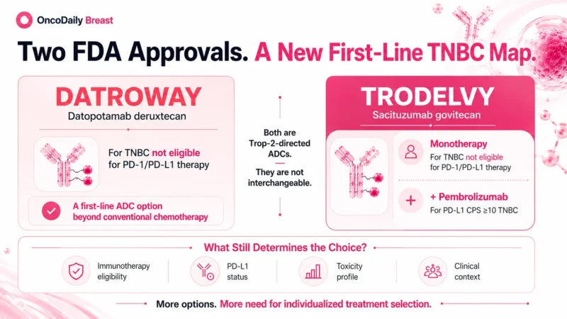 FDA Approvals for Metastatic TNBC: 2 New Options Explained 3 Metastatic TNBC