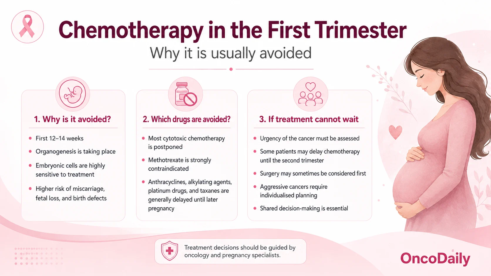 Chemotherapy During Pregnancy: What Can Be Used in Each Trimester and What Should Be Avoided 4 Chemotherapy During Pregnancy