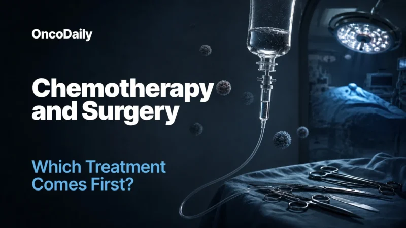 Chemotherapy and Surgery: Which Treatment Comes First?