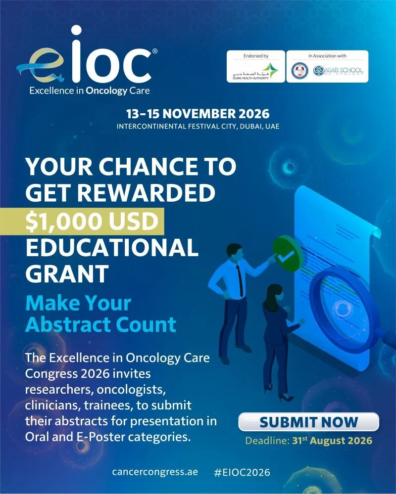 Abstract Submissions Open for 2026 Oncology Research Presentations- EIOC 2 Abstract Submissions Open for 2026 Oncology Research Presentations- EIOC