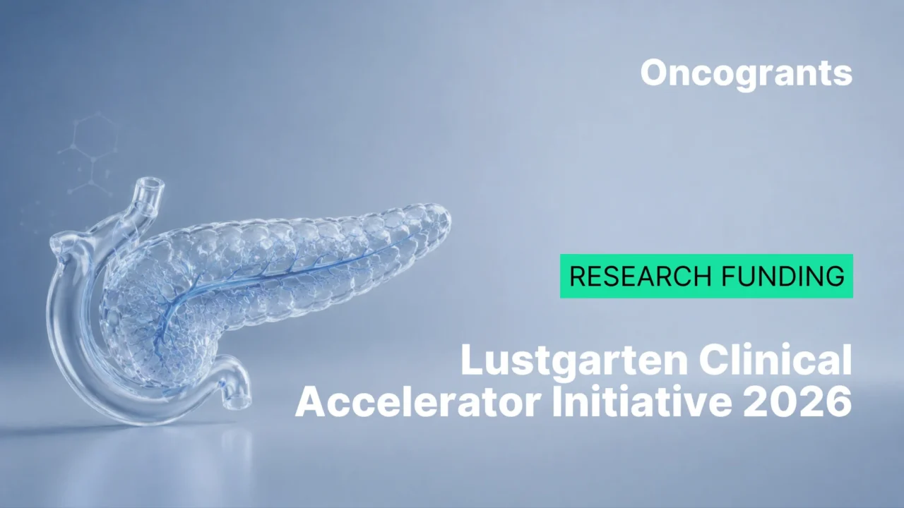 Lustgarten Foundation Dr. Robert F. Vizza Clinical Accelerator Initiative 2026