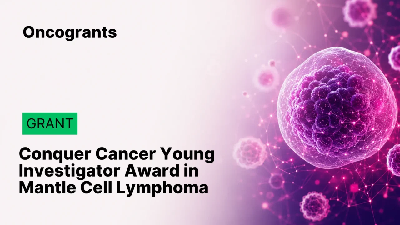 Conquer Cancer Young Investigator Award in Mantle Cell Lymphoma 2027