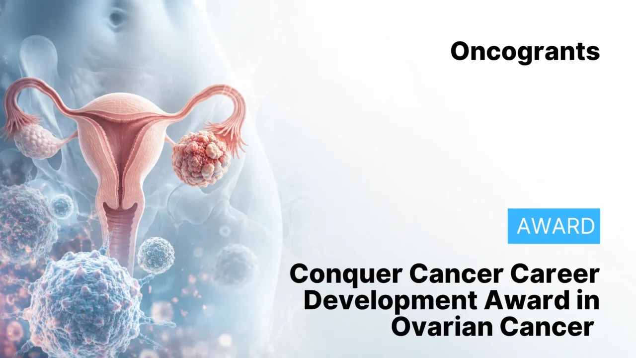 Conquer Cancer Career Development Award in Ovarian Cancer 2027
