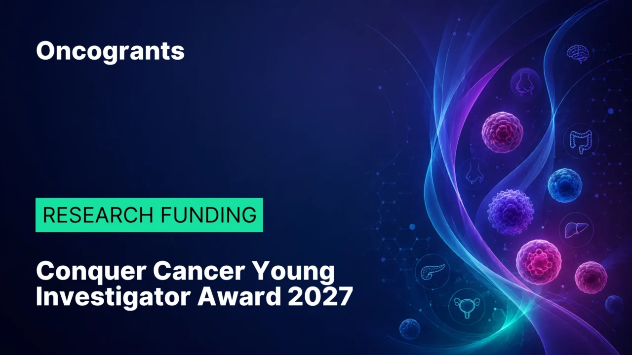 Conquer Cancer Young Investigator Award 2027