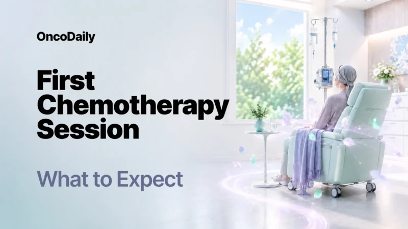 First Chemotherapy Session: What to Expect