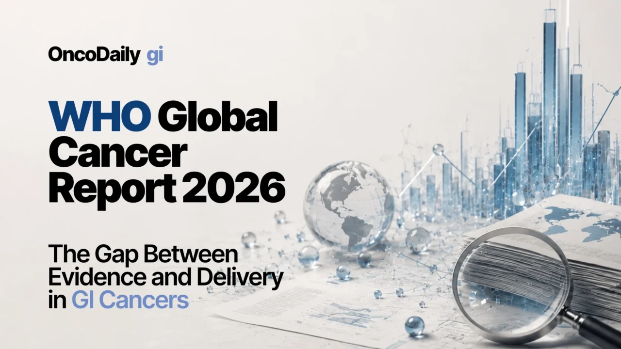 WHO Global Cancer Report 2026: GI Cancers Show the Cost of Delayed Prevention, Diagnosis, and Access