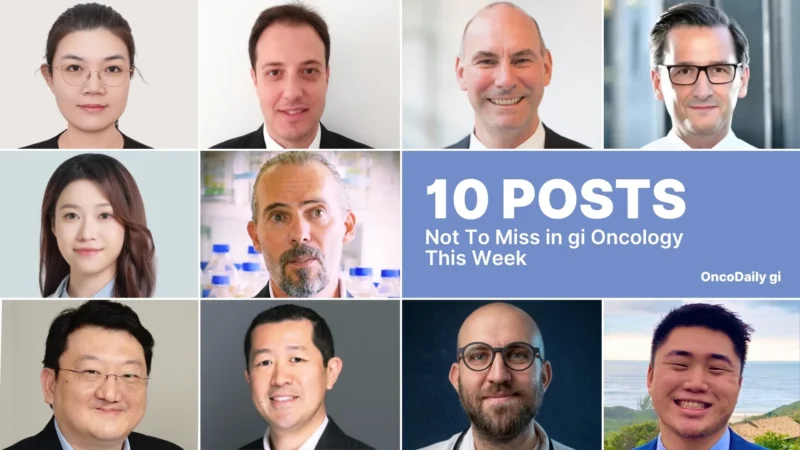 10 Must-Read Posts In GI Oncology This Week