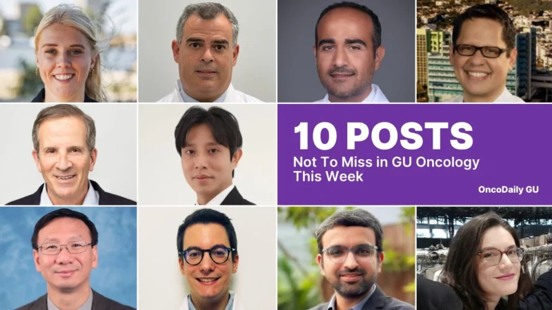 10 Must-Read Posts In GU Oncology This Week