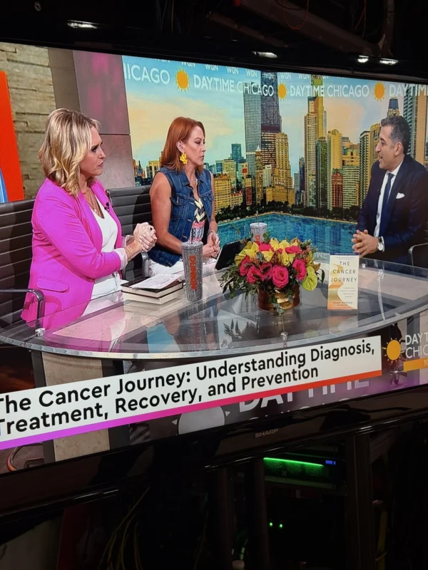 Chadi Nabhan։ Discussing “The Cancer Journey” Book and Advances in Cancer Care 2 Chadi Nabhan