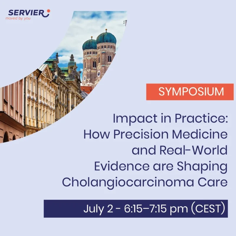Servier Invites to Explore Precision Medicine and Real-World Evidence in Cholangiocarcinoma at ESMO GI 2026 2 Servier