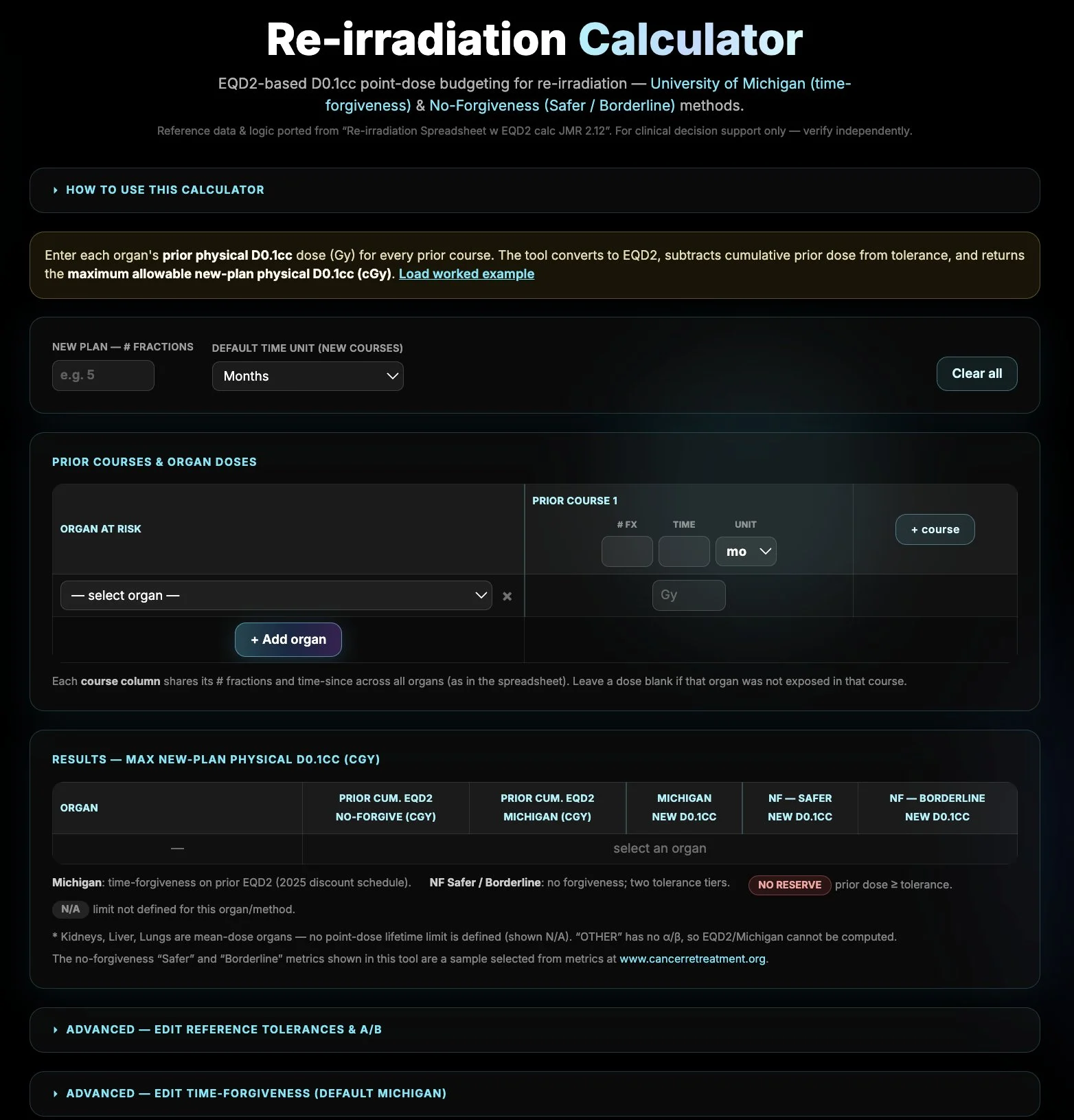 Nina Niu Sanford: Useful App for Estimating OAR Cumulative Dose and Dose Reserve in Re-Irradiation Planning