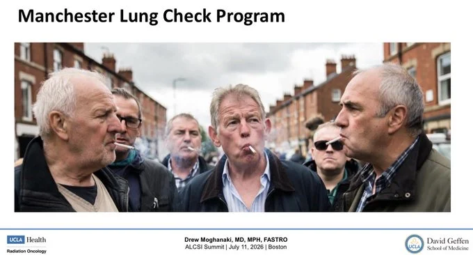 Drew Moghanaki: Why We Must Change the Face of Lung Cancer Screening Now 4 Drew Moghanaki: Why We Must Change the Face of Lung Cancer Screening Now