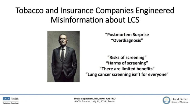 Drew Moghanaki: Why We Must Change the Face of Lung Cancer Screening Now 2 Drew Moghanaki: Why We Must Change the Face of Lung Cancer Screening Now