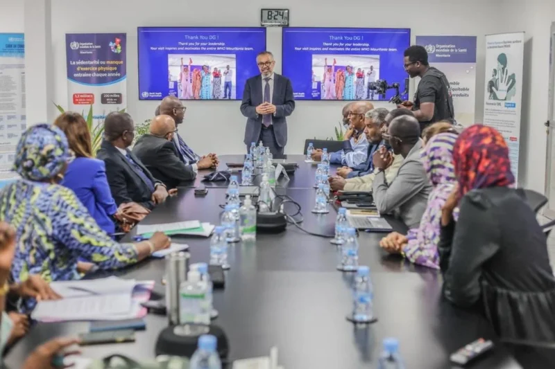 Tedros Adhanom Ghebreyesus։ WHO Strengthens Health Collaboration in Mauritania 2 Tedros Adhanom Ghebreyesus