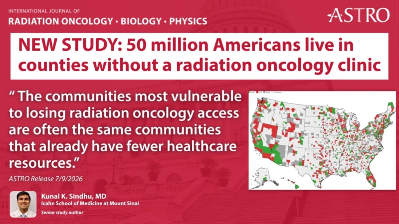 New Study Examines Radiation Oncology Access in the U.S. – ASTRO