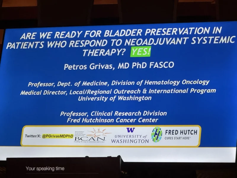 Petros Grivas: Bladder Sparing in the Setting of cCR 4 Petros Grivas