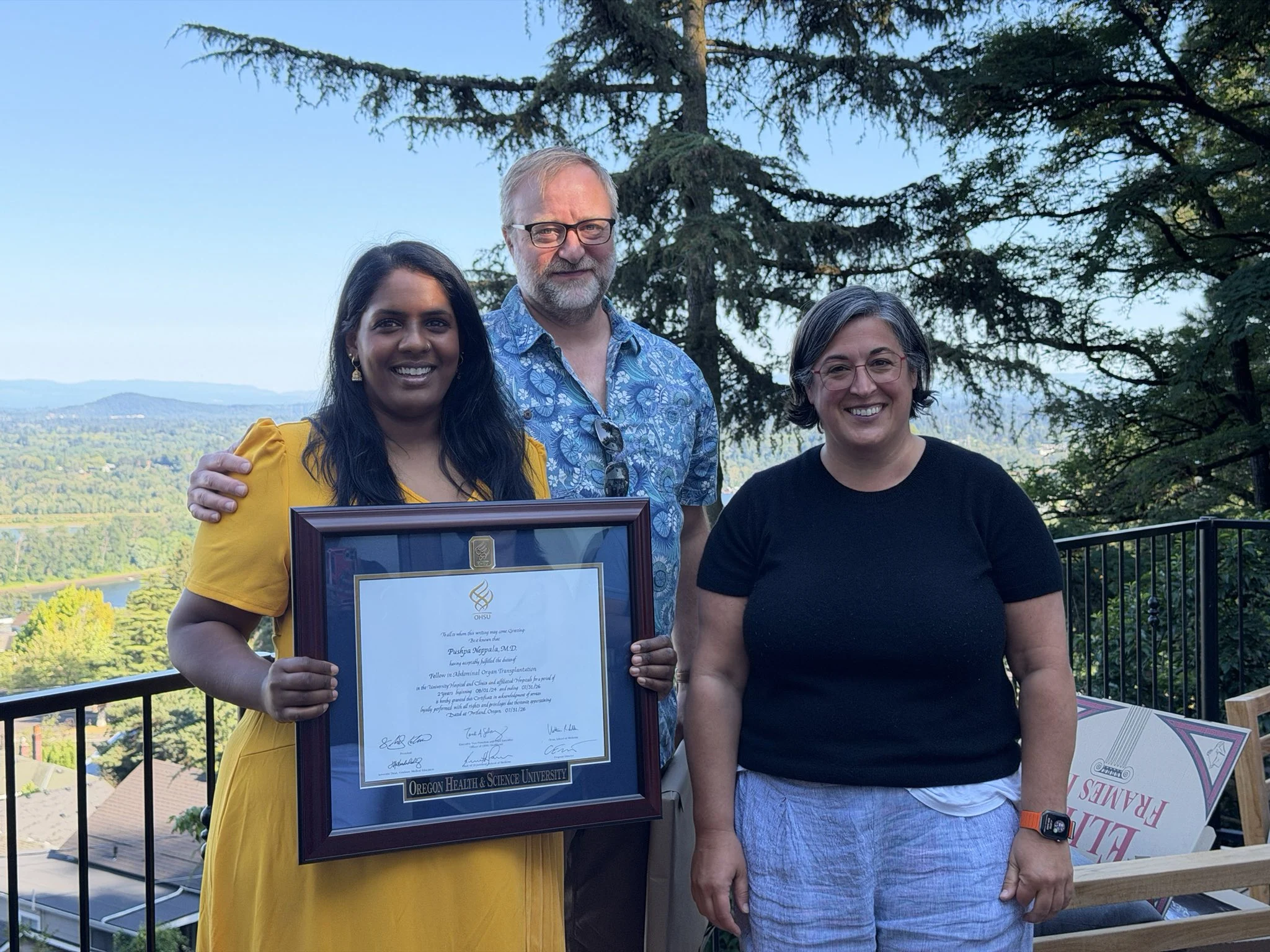 Flavio Rocha Congratulates Pushpa Neppala on Completing Abdominal Organ Transplant Fellowship 2 Flavio Rocha Congratulates Pushpa Neppala on Completing Abdominal Organ Transplant Fellowship