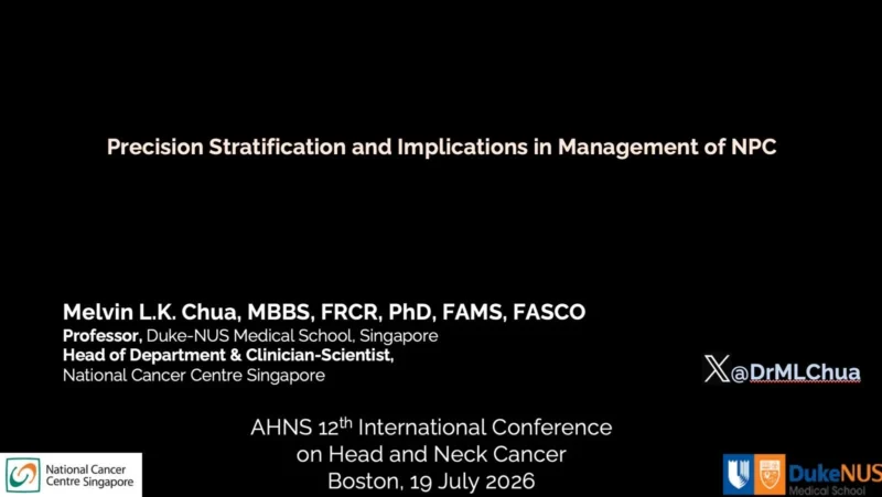 Melvin L.K. Chua: Visiting Boston to Speak on NPC Nasopharyngeal Carcinoma 2 Melvin L.K. Chua: Visiting Boston to Speak on NPC Nasopharyngeal Carcinoma