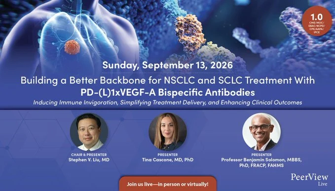 Ben Solomon: Symposium on Bispecific Antibodies at WCLC26 2 Ben Solomon: Symposium on Bispecific Antibodies at WCLC26