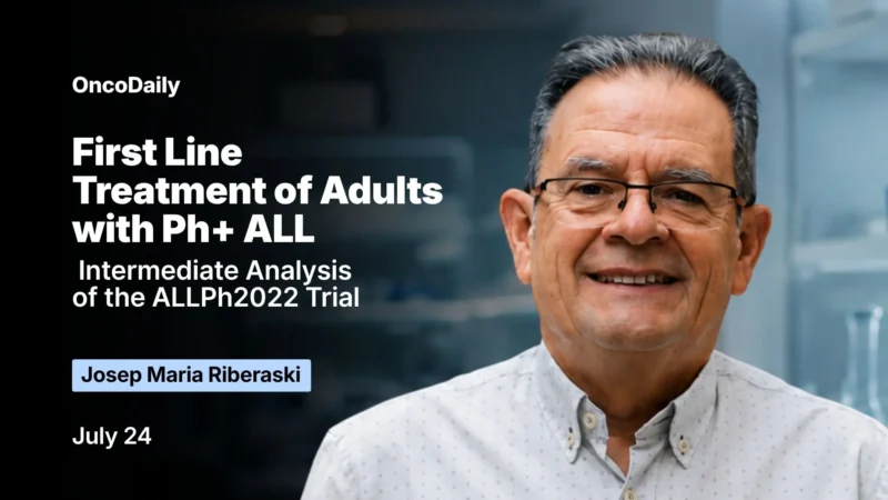 First Line Treatment of Adults with Ph+ ALL: Intermediate Analysis of the ALLPh2022 trial – Resonance