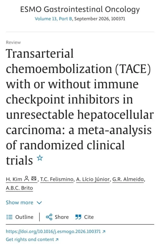 10 Must-Read Posts In GI Oncology This Week 8 Henrique Kim post
