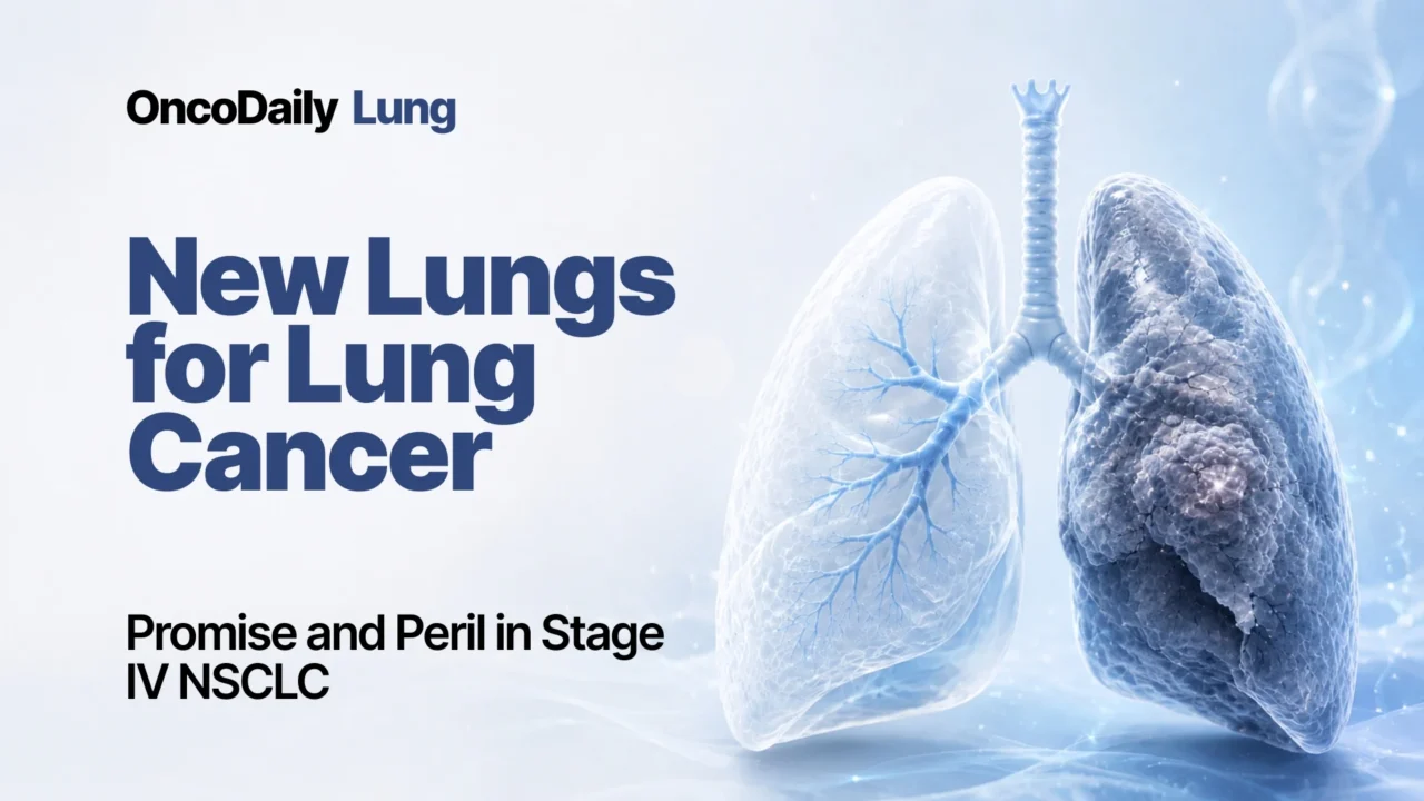 Lung Transplant for Lung-Only Stage IV NSCLC: A Bold Idea With Major Caveats