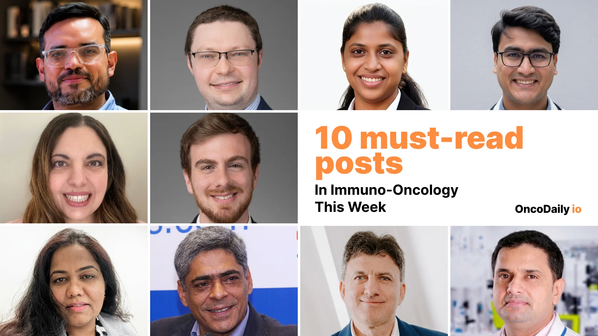 10 Must-Read Posts in Immuno-Oncology This Week