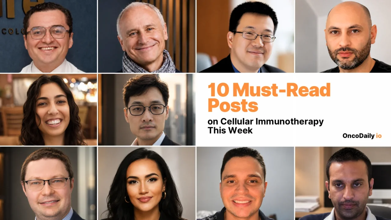 10 Must-Read Posts on Cellular Immunotherapy This Week