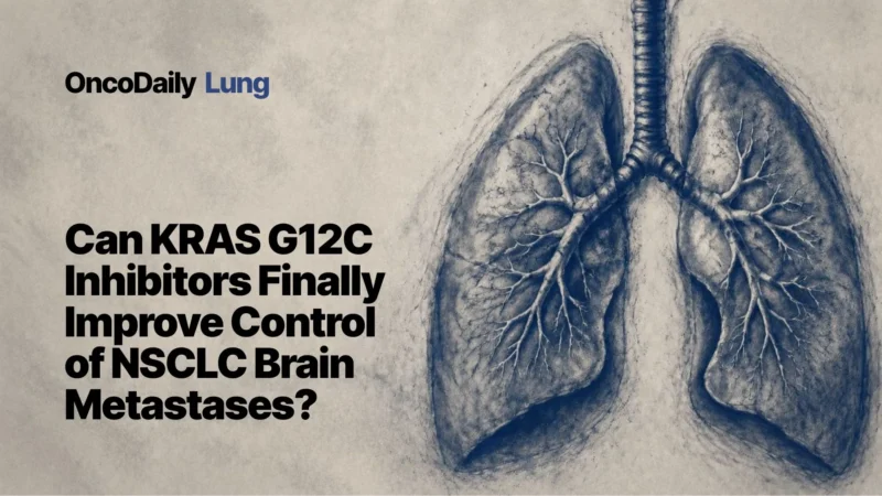 KRASG12C Inhibitors in NSCLC Brain Metastases: Why Intracranial Control Still Requires More Than Monotherapy