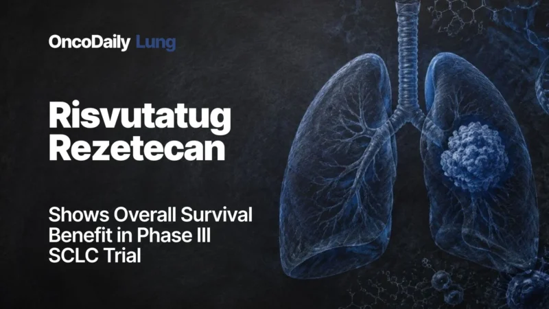 Risvutatug Rezetecan Meets Overall Survival Endpoint in Phase III SCLC Trial in China