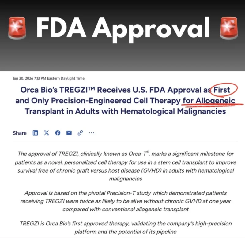 Benjamin McLeod: FDA Approved the World's First Precision Engineered ALLOGENEIC Cell Therapy 2 Benjamin McLeod: FDA Approved the World's First Precision Engineered ALLOGENEIC Cell Therapy