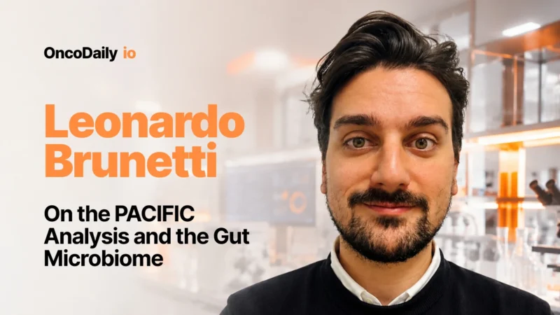Dr. Leonardo Brunetti on the PACIFIC Analysis and the Gut Microbiome