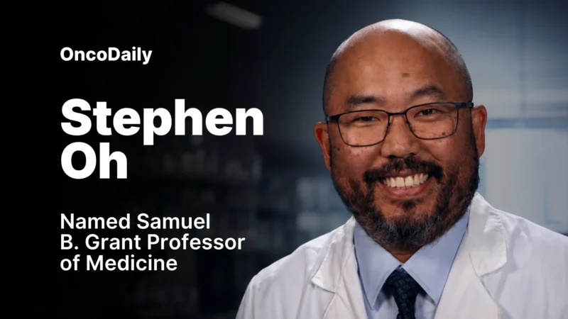 Stephen Oh Named Samuel B. Grant Professor of Medicine at WashU Medicine