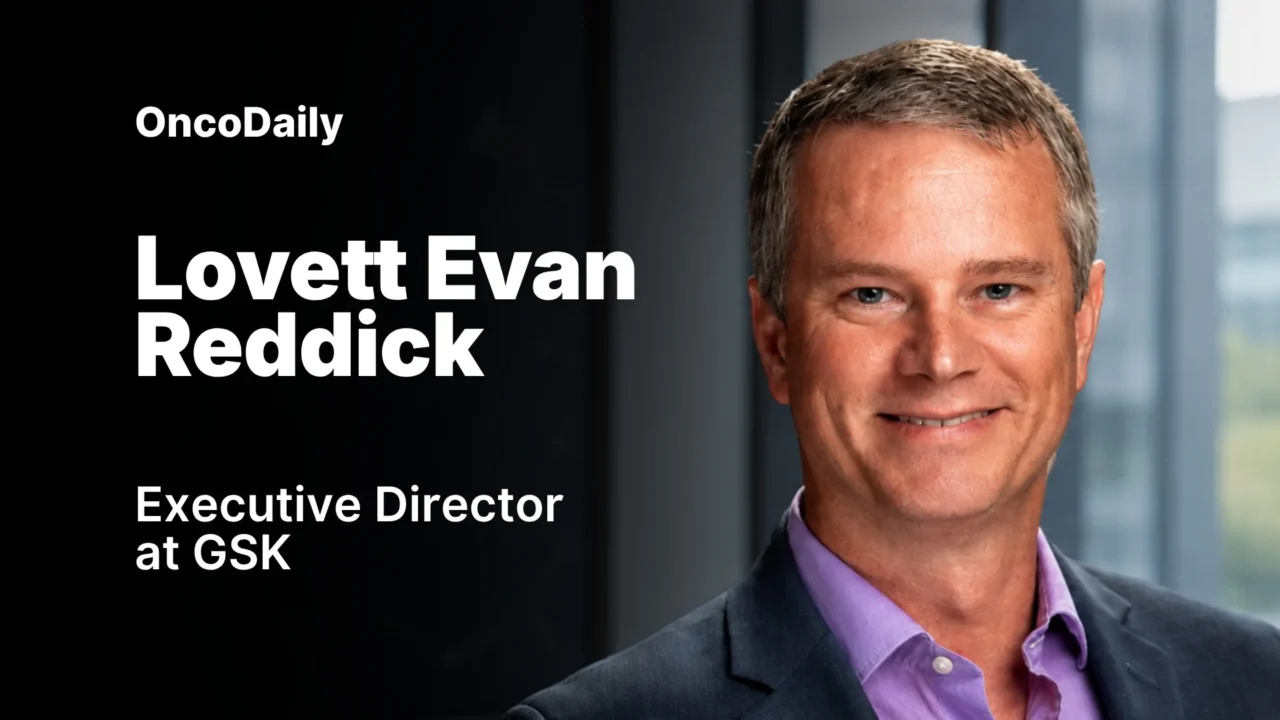 Lovett Evan Reddick: Honored to Join GSK as Executive Director, Emerging Therapeutic Areas