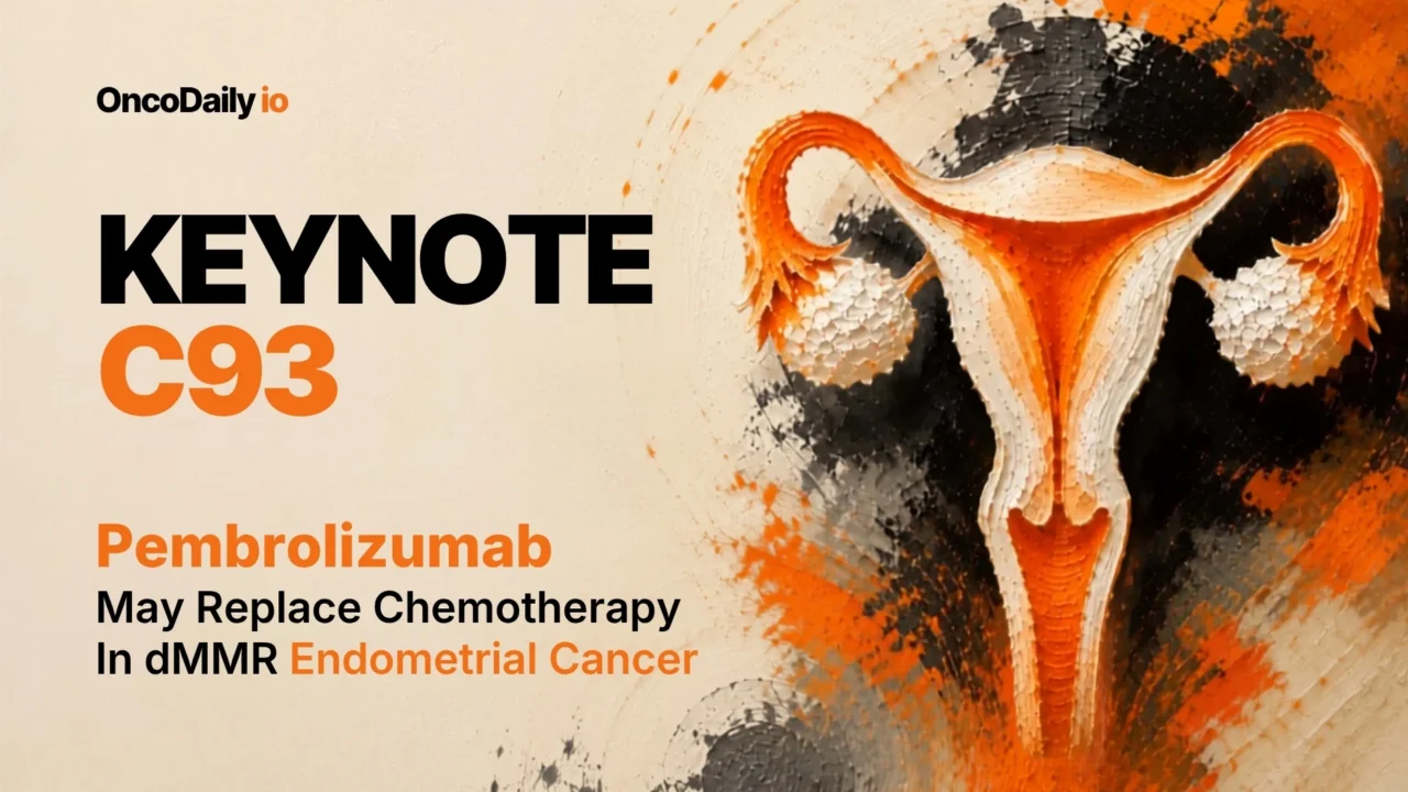 KEYNOTE-C93: Pembrolizumab May Replace Chemotherapy in dMMR Endometrial Cancer