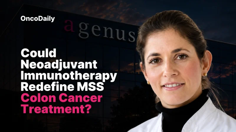 Could Neoadjuvant Immunotherapy Change the Treatment Pathway for MSS Colon Cancer?