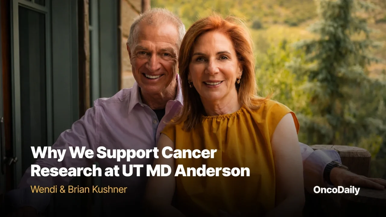 Wendi and Brian Kushner: Why We Support Cancer Research at UT MD Anderson